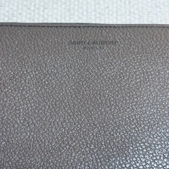 Auth Yves Saint Laurent YSL Zip Around Wallet - Picture 2 of 16